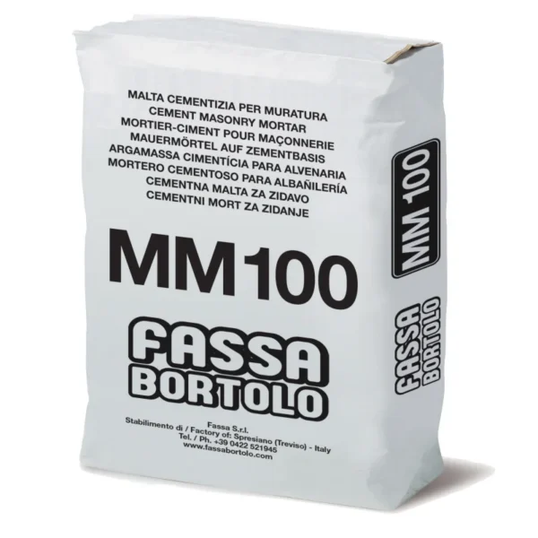 ARGAMASSA FASSA MM 100 CINZA 25 KG 1634
