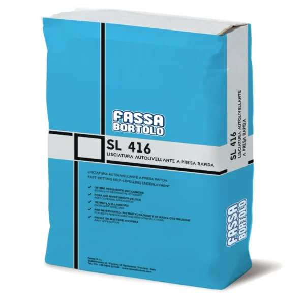 AUTONIVELANTE FASSA SL 416 CINZA 25 KG 896U1