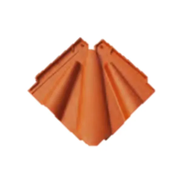CANTO DE TELHADO 3 PEÇAS VERMELHO ENVELHECIDO - MAZARRON