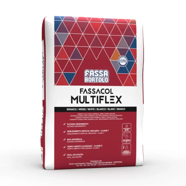 CIMENTO COLA FASSA FASSACOL MULTIFLEX CINZA 25 KG 1777