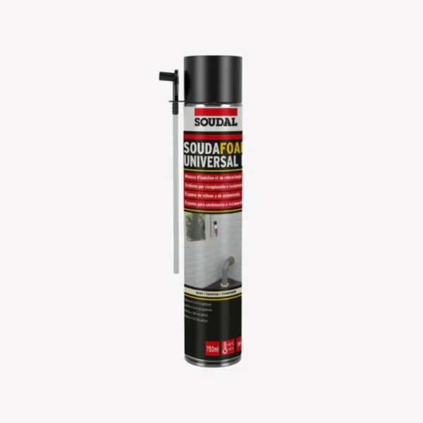 ESPUMA SOUDAL SOUDAFOAM UNIVERSAL P MANUAL 128818 750 ML