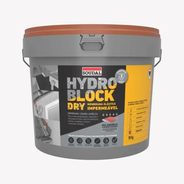 HYDRO BLOCK DRY TERRACOTA 18KG 158451