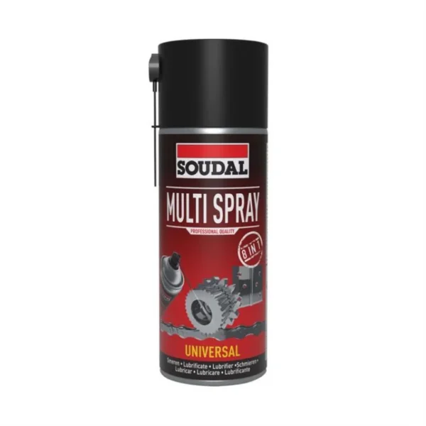 MULTI SPRAY SOUDAL 400 ML - UNIVERSAL 8 EM 1