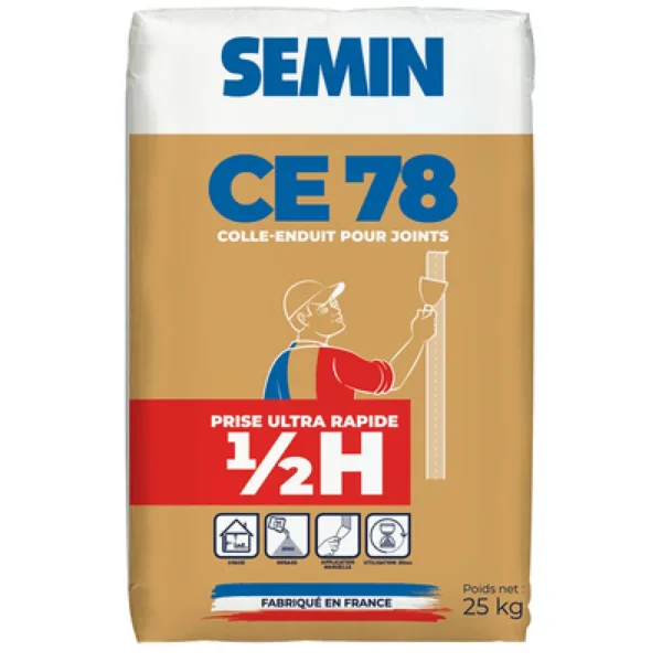 PASTA JUNTAS SEMIN CE 78 - 30 MIN 25KG