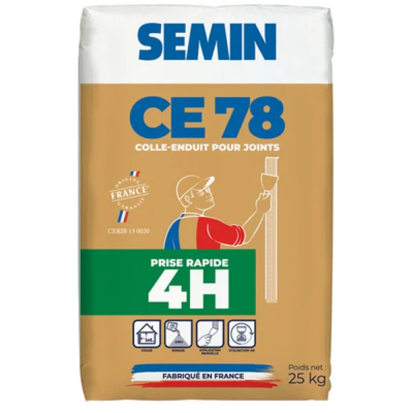 PASTA JUNTAS SEMIN CE 78 - 4H 25KG