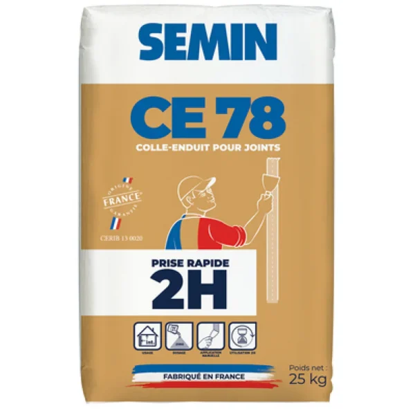PASTA JUNTAS SEMIN CE 78 - 2H 25KG