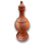 ELEMENTO DECORATIVO PINACULO ROJA ENVEJECIDA - MAZARRON