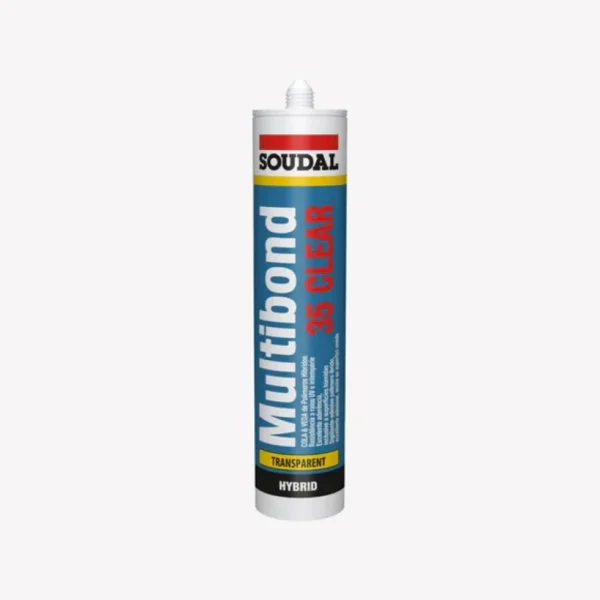 POLIMERO MULTIBOND 35 CLEAR SOUDAL 120703 CRYSTAL 290 ML