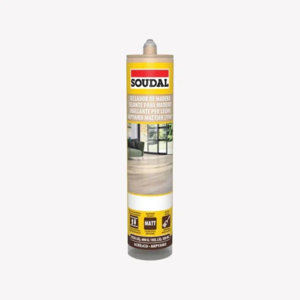SELANTE PARA MADEIRA SOUDAL 125621 CARVALHO 300 ML