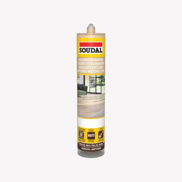 SELANTE PARA MADEIRA SOUDAL NOGUEIRA 125625 300 ML