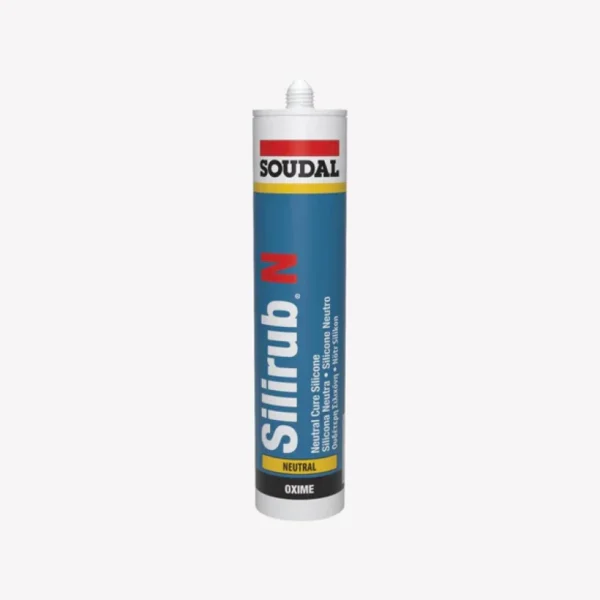 SILICONE SILIRUB N SOUDAL 119489 CASTANHO RAL 8014 300 ML
