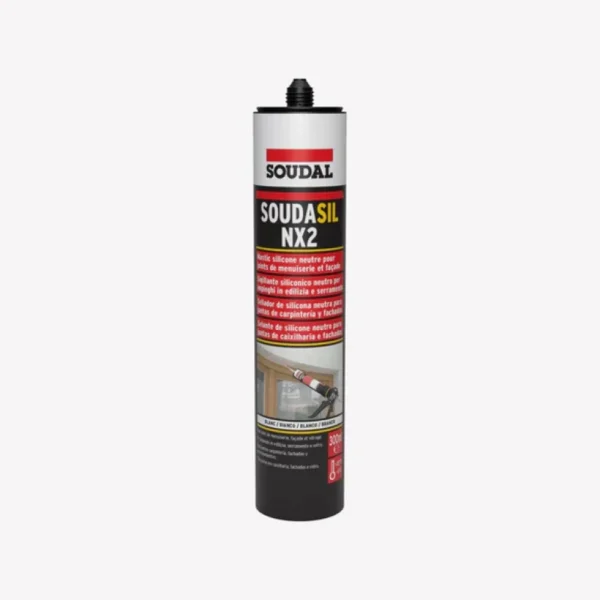 SILICONE SOUDASIL NX SOUDAL 128795 BRANCO 300 ML