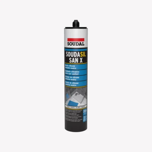 SILICONE SOUDASIL SAN X BRANCO SOUDAL 280 ML 128814