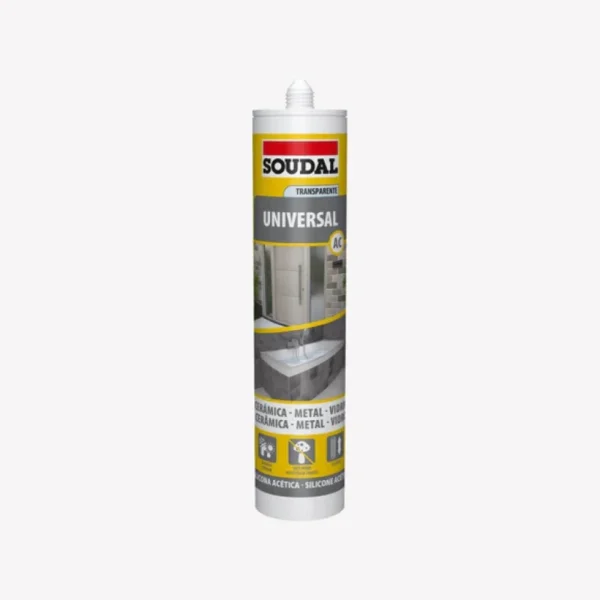 SILICONE UNIVERSAL SOUDAL 115927 CINZENTO 280 ML