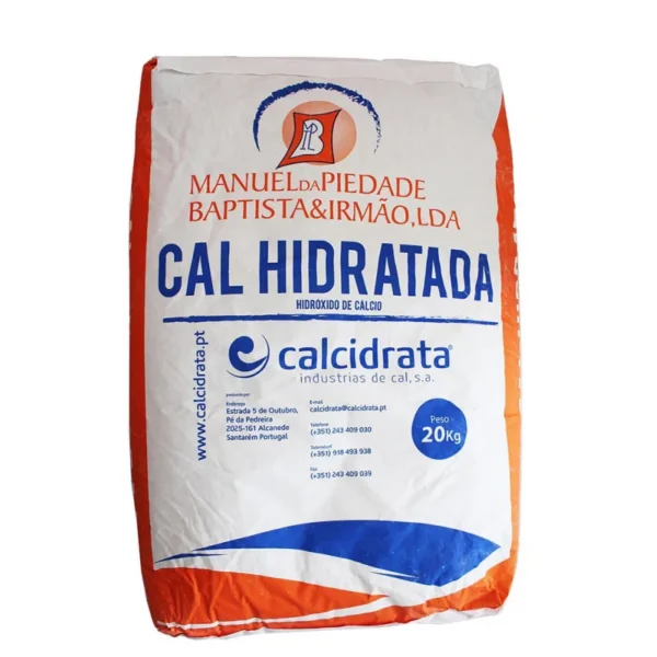 CAL HIDRATADA 20KG - CALCIDRATA