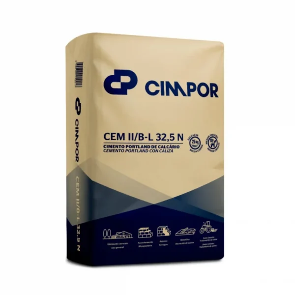 CIMENTO PORT. CIMPOR CEM II/BL32,5N  25KG PACOTÃO
