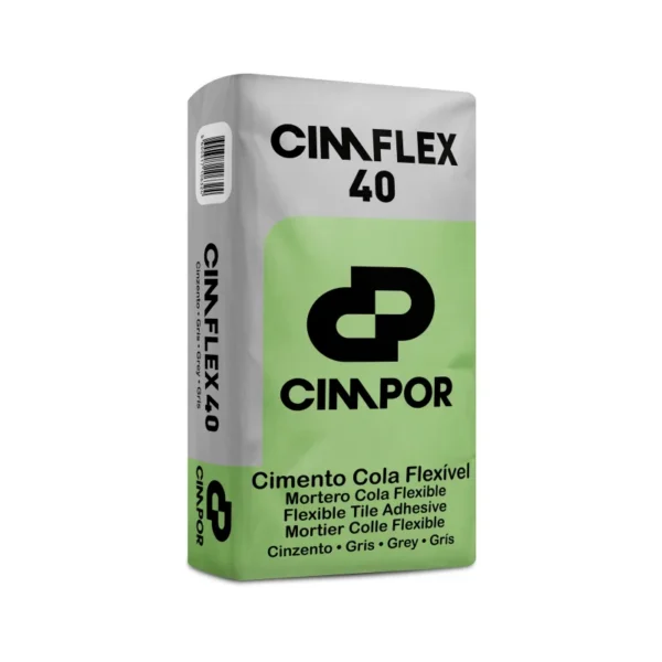 CIMENTO COLA CIMFLEX 40 CINZENTO 25KG CIMPOR