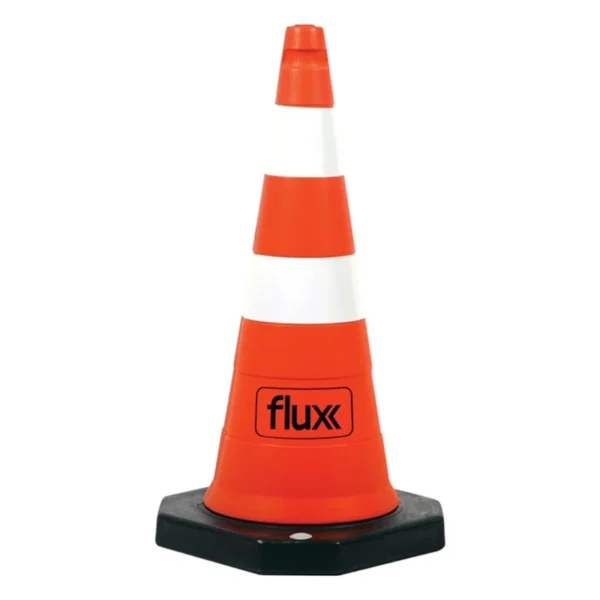 CONE TRANSITO PVC 70CM FLUX - FCTPVC75