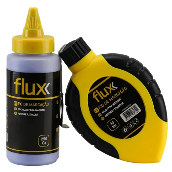 CONJUNTO FIO MARCAÇAO 30MT+PO 250GR FLUX - FCFM30P250