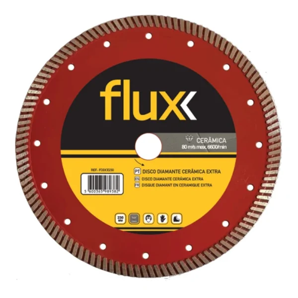 Disco Diamante Ceramica Extra 115mm Flux - FDDCE115