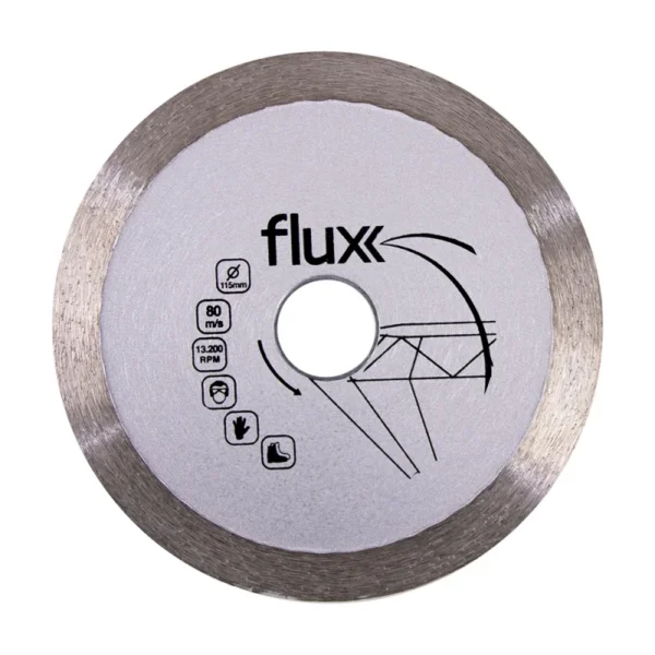 Disco Diamante Liso Continuo 115mm Flux - FDDLCC115