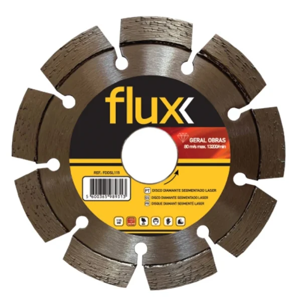 Disco Diamante Segmentado Laser 230mm Flux - FDDSL230