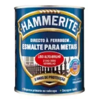 ESMALTE HAMMERITE DIRECTO A FERRUGEM 3 EM 1 VERMELHO 2,5 LT - ROBBIALAC