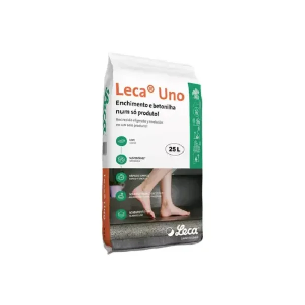 LECA UNO (Pronta a Aplicar) 1/5 - SACO 25L (PAL - 1 M3) - LECA