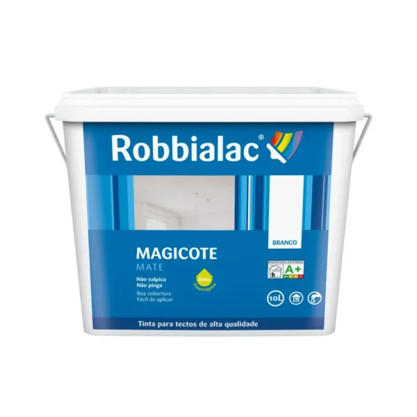 MAGICOTE TINTA P/TECTOS ROBBIALAC BRANCA 10LTS