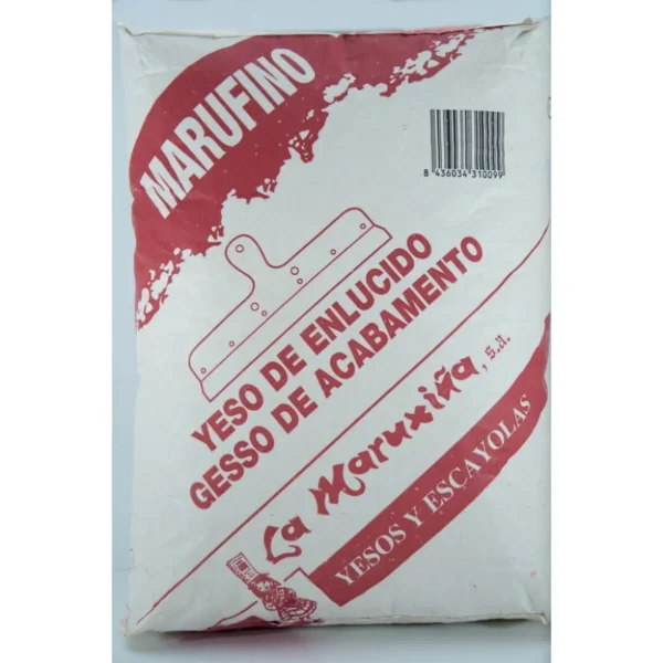MARUFINO 17 KG GESSO FINO DE ACABAMENTO - LA MARUXINA