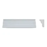 MOLDURA GESSO MARUXINA Nº29 PAPO ROLA PQ. 3.5*5.4 - 1.00mt
