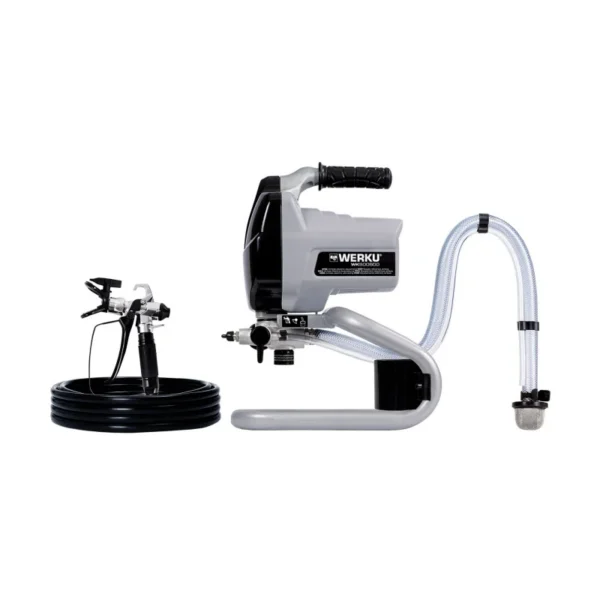 PISTOLA PINTURA AIRLESS 1.4L 500W 0.7HP WERKU