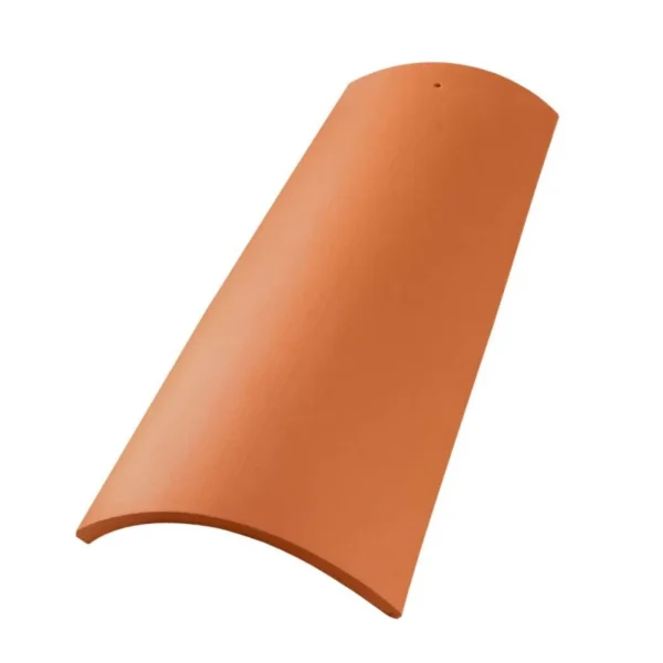 TELHA CANUDO CS 45X20 CAPA FURADA N00 VERMELHO NATURAL