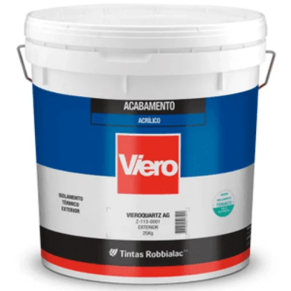 TINTA ACRILICA BRANCA VIERO VIEROQUARTZ AG 0016 25 KG - ROBBIALAC