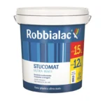 TINTA PLASTICA ULTA-MATE STUCOMAT (13L+2L) 15LT - ROBBIALAC