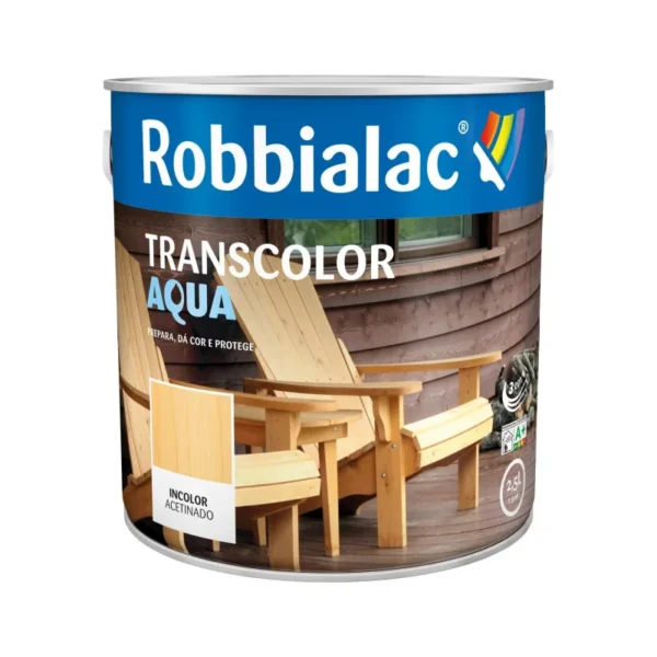 TRANSCOLOR AQUA INCOLOR 2,5 LT - ROBBIALAC