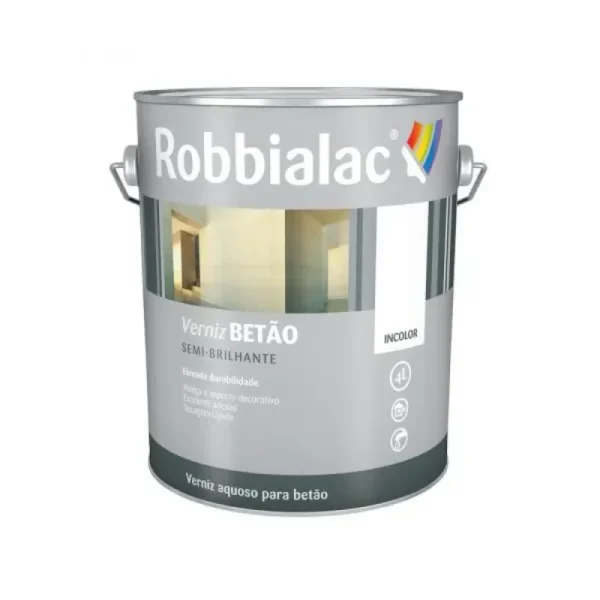 VERNIZ AQUOSO P/BETAO BASE TR 4L - ROBBIALAC