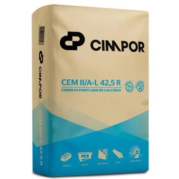 CIMENTO PORT. CIMPOR CEM II/A-L 42,5R 25KG