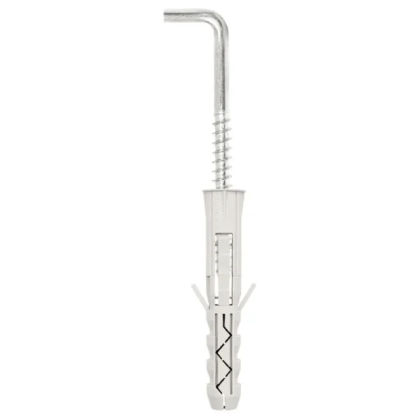 BUCHA DE EXPANSAO 3 VIAS C/ GANCHO RETO 8,0x40 (CX 20 UND) W-PX-08 - KLIMAS