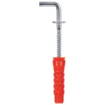 BUCHA UNIVERSAL 8 x 40 C/GANCHO ANGULAR (CX 4 UND) - BSFXL-08040065 - KLIMAS