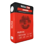 CIMENTO COLA EXT ADHERE FLEX CC BRANCO 25KG - SECIL MART