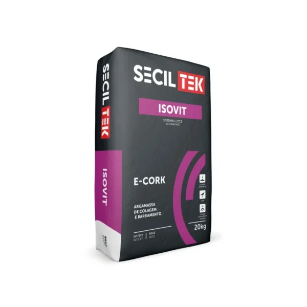 ISOVIT E-CORK 20KG (ADHERE VIT ECOCORK) SECIL