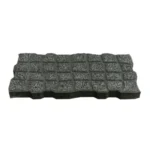 MOSAICO HID 40*20*3.3 CALÇADA NEGRA POLIDA MACEL REFª 540