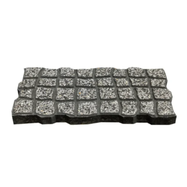 MOSAICO HID 40*20*3.3 CALÇADA PRETO POLIDA MACEL REFª 521