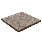 MOSAICO HID 40*40*3 CASTANHO MACEL REFª 4246
