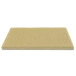 MOSAICO HID 60*40*4.2 PLACA ENVELHECIDA AMARELA MACEL REFª 330