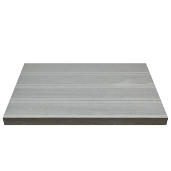 MOSAICO HID 60*40*3 PLACA TIPO MADEIRA DECK CINZA CLARO MACEL REFª 6394
