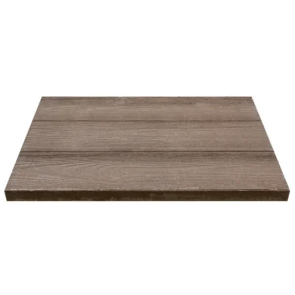 MOSAICO 60*40*4.2 PLACA TRES TABUAS MADEIRA CASTANHO MACEL RFª 364