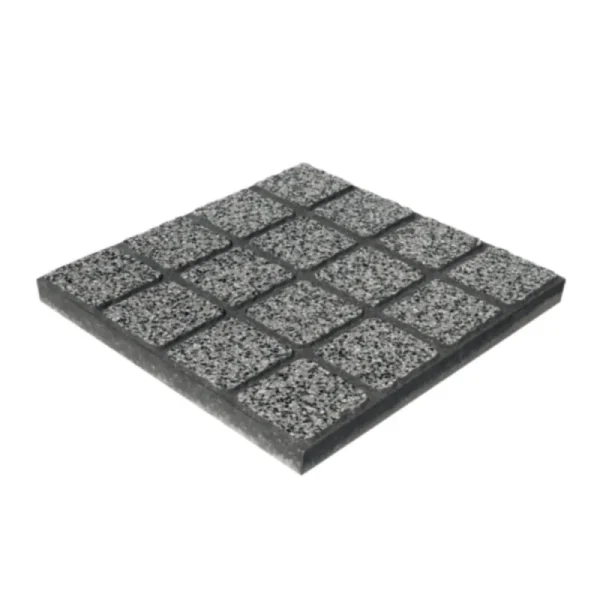 MOSAICO HID 40*40*3.5 PRETO MACEL REFª 206