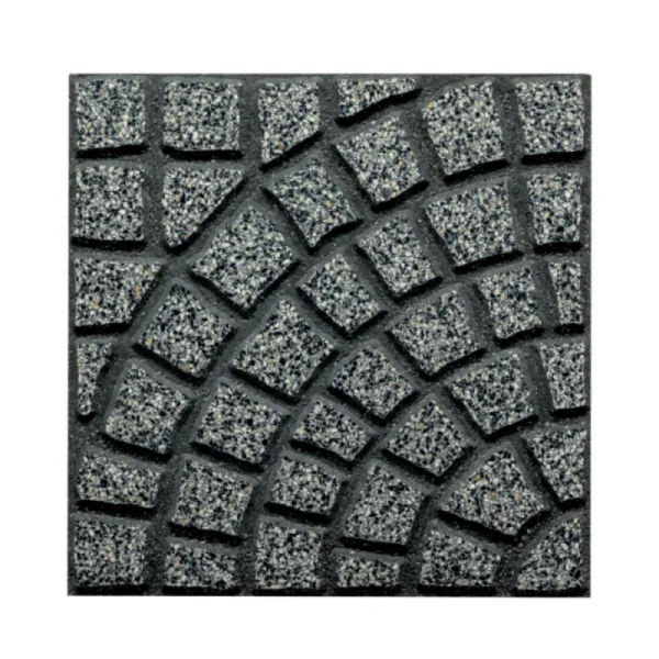 MOSAICO HID 40*40*3.5 PRETO MACEL REFª 207
